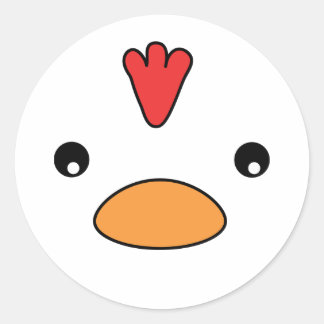 Autocolantes de frango