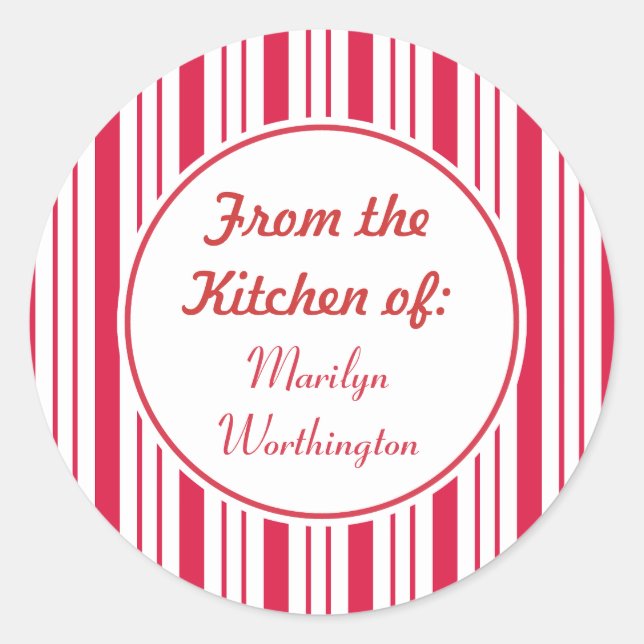 Autocolantes de hortelã-pimenta personalizados (Frente)