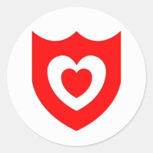 Autocolantes de ícones de dia de amor (folha)