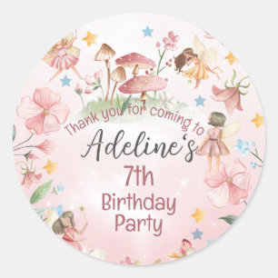 Autocolantes de jardim de fadas mágicas personaliz