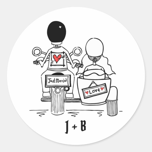 Autocolantes de motocicleta personalizados (Frente)