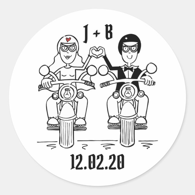 Autocolantes de motocicleta personalizados (Frente)