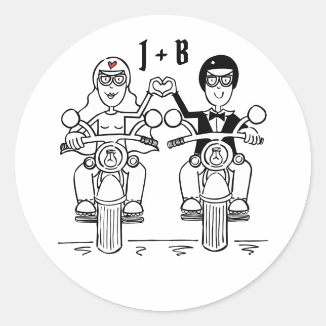 Autocolantes de motocicleta personalizados (Frente)