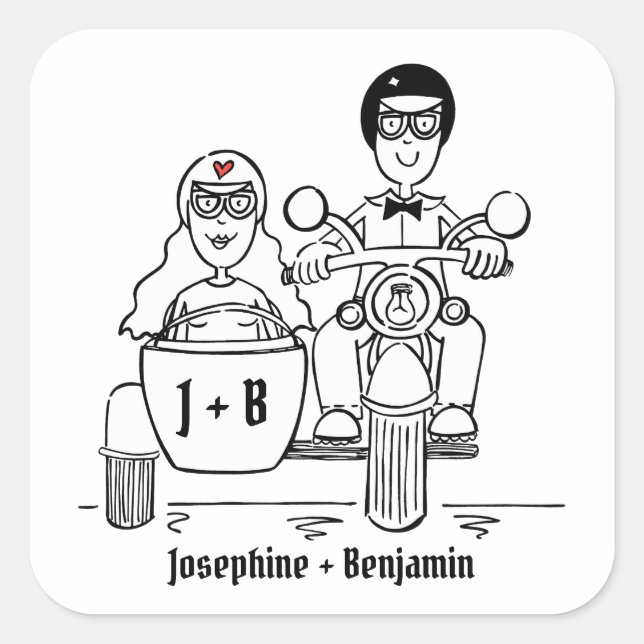 Autocolantes de motocicleta personalizados (Frente)