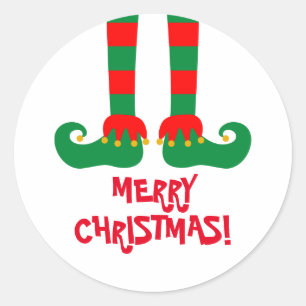 Autocolantes de Natal e selos de envelope