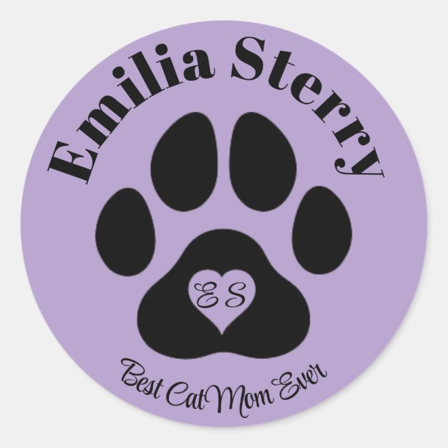 Autocolantes De Nomes E Iniciais Personalizados Pa (Frente)