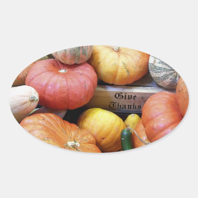 Autocolantes - "Dê Obrigados" (Frente)