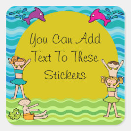 Autocolantes de Piscina personalizados