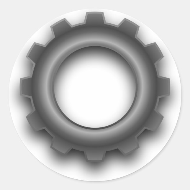 Autocolantes de porcas metálicas (Frente)