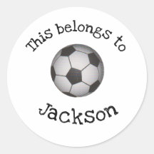 Autocolantes de propriedades personalizadas