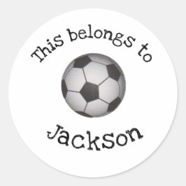 Autocolantes de propriedades personalizadas