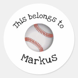 Autocolantes de propriedades personalizadas