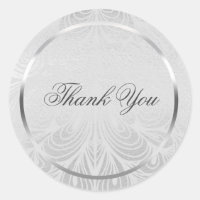 Autocolantes de Script Silver Elegante