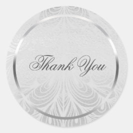 Autocolantes de Script Silver Elegante