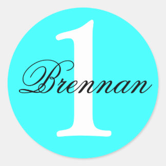 Autocolantes de Turquesa Personalizados