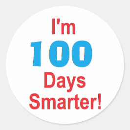 Autocolantes do 100º Dia da Escola