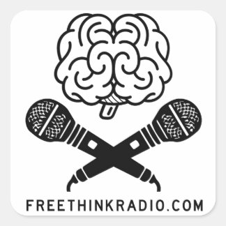Autocolantes do Brainbones FreeThinkRadio