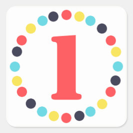 Autocolantes do carnaval {quadrado}