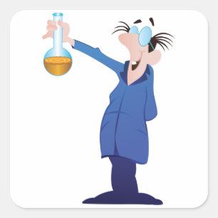 Autocolantes do Cientista Louco