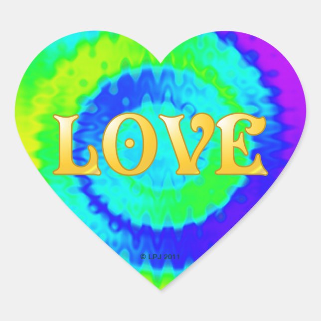 Autocolantes do Coração da Paz (Frente)