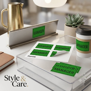 Autocolantes do Gerenciador Personalizado para Sup