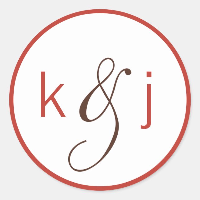 Autocolantes do Monograma da Apple (Frente)