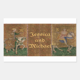 Autocolantes do Renascimento do Cavaleiro Medieval