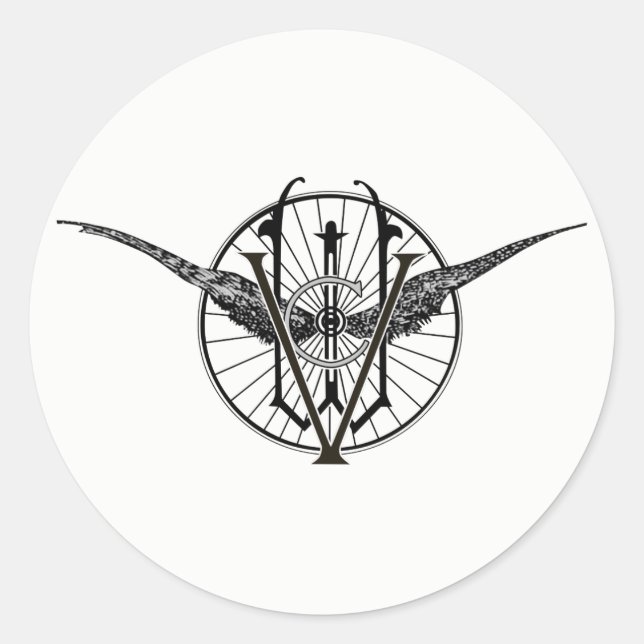 Autocolantes do Vermont Wheel (Frente)