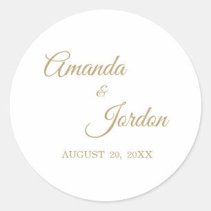 Autocolantes Dourados