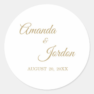 Autocolantes Dourados