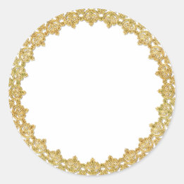 Autocolantes Dourados personalizáveis