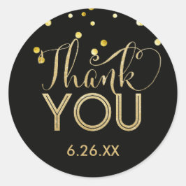 Autocolantes Dourados, pretos e falsos