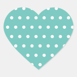 Autocolantes em forma de bolinhas (Aqua & White)