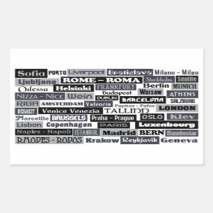 Autocolantes europeus