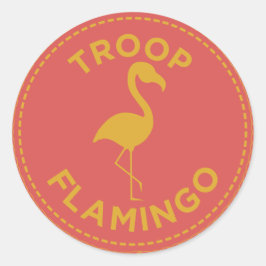Autocolantes Flamingo de Tropa IGGPPCamp