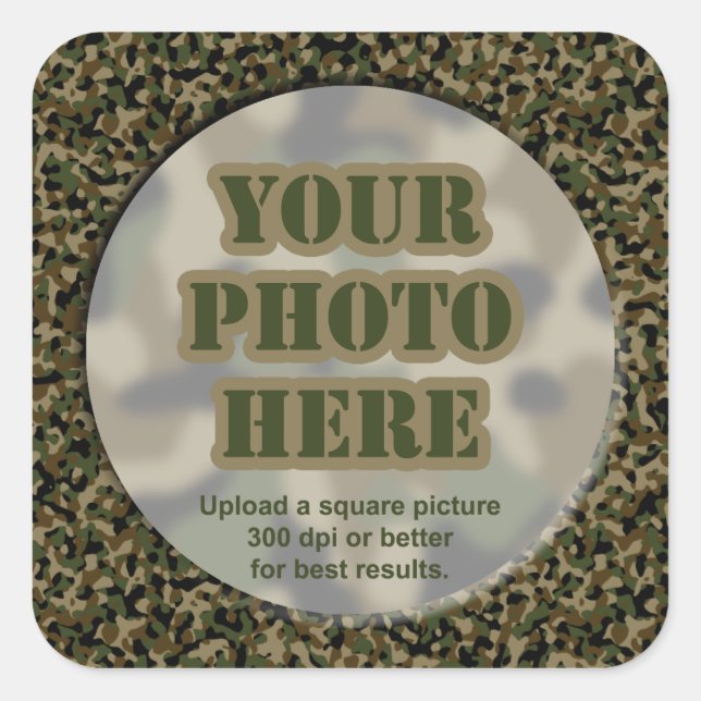 Autocolantes fotográficos para camuflagem (folha d (Frente)
