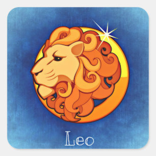 autocolantes leo zodiac
