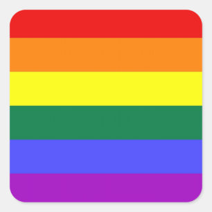 Autocolantes LGBT (Quadrado)