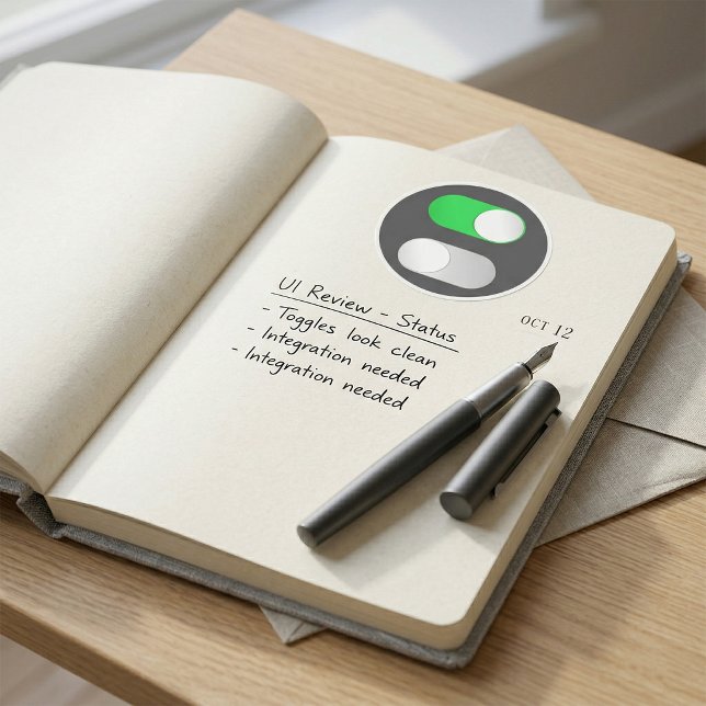 Autocolantes Ligados E Desligados (Criador carregado)