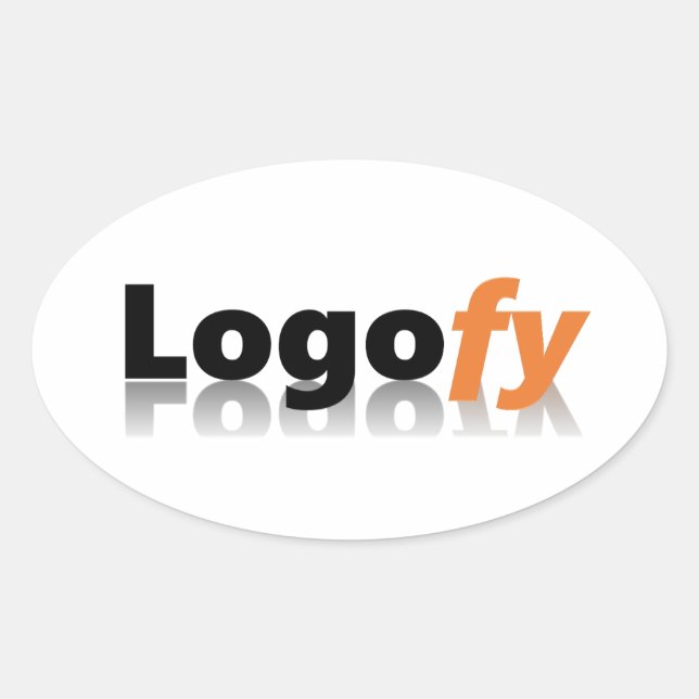 Autocolantes Logofy Oval (Frente)