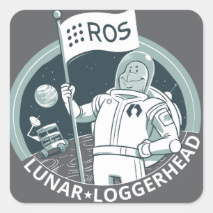 Autocolantes Lunar Loggerhead do ROS