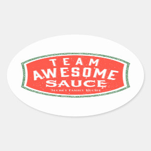 Autocolantes Oval, Brilhante