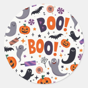 Autocolantes (padrão de Halloween)