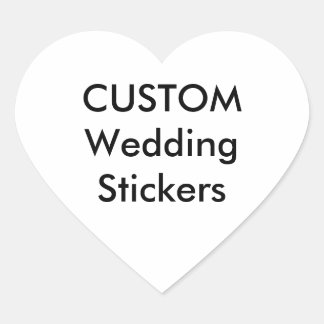 Autocolantes personalizados CORAÇÃO GLOSSY (20 k.)