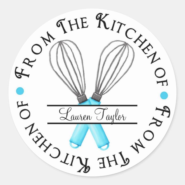 Autocolantes personalizados de cozinha de uísque (Frente)