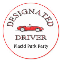 Autocolantes personalizados de driver designados