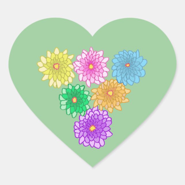 Autocolantes Personalizados do Mãe Coloridos (Frente)