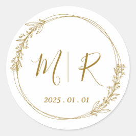 Autocolantes personalizados para favores de casame