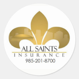 Autocolantes personalizados para logotipos comerci
