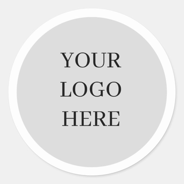 Autocolantes personalizados para logotipos empresa (Frente)